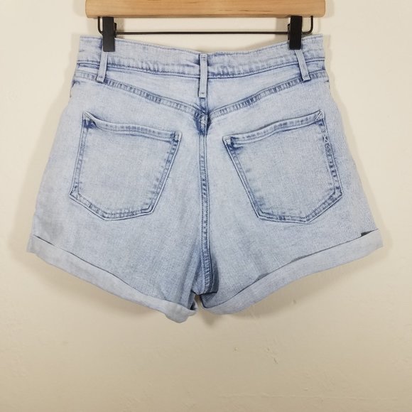 Express | Shorts | Express Mom Shorts Shortie Super High Rise Short 8 |  Poshmark